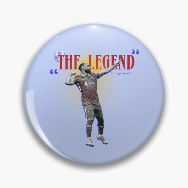 Item preview, Mohamed Salah Football Legend | Iconic Egyptian King Artwork designed and sold by Highlight-art.