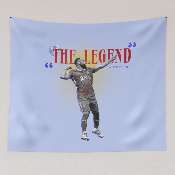 Item preview, Mohamed Salah Football Legend | Iconic Egyptian King Artwork designed and sold by Highlight-art.