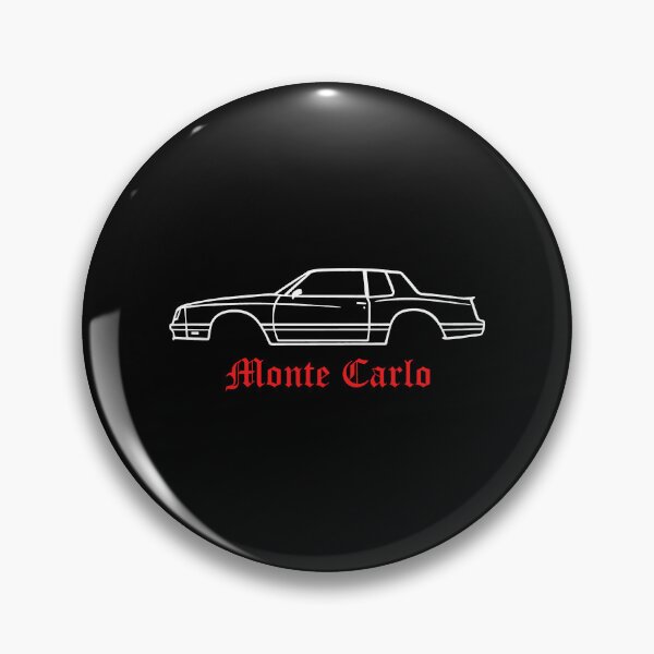 Item preview, 1988 Monte Carlo SS Line Art – Classic G-Body Muscle Car Tribute designed and sold by TheArtOfCar.