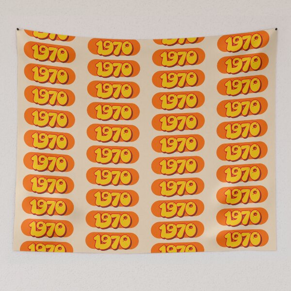 Item preview, Retro 1970 – Pop Art Year in 70s Style designed and sold by Vision Illustrated.