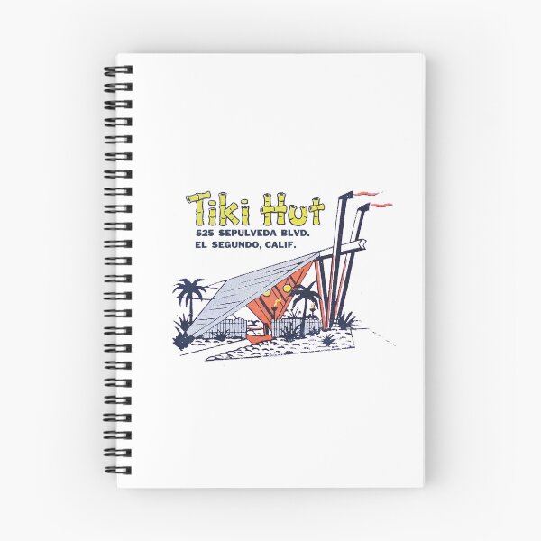 Item preview, Vintage Tiki Hut - El Segundo, California designed and sold by QuayTradingCo.
