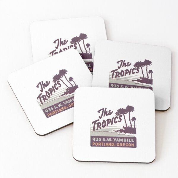 Artikelvorschau, The Tropics - Portland, Oregon entworfen und verkauft von QuayTradingCo.
