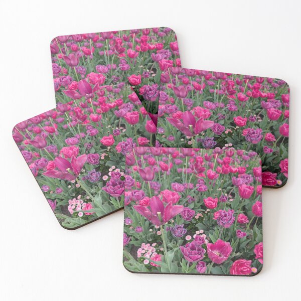 Item preview, A burst of pink tulips designed and sold by Amy Farley.