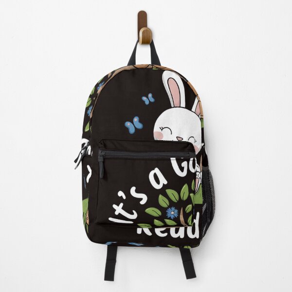 Item preview, It's A Good Day To Read A Book Bear & Rabbit Reading Retreat designed and sold by MAKOPOKOShop.