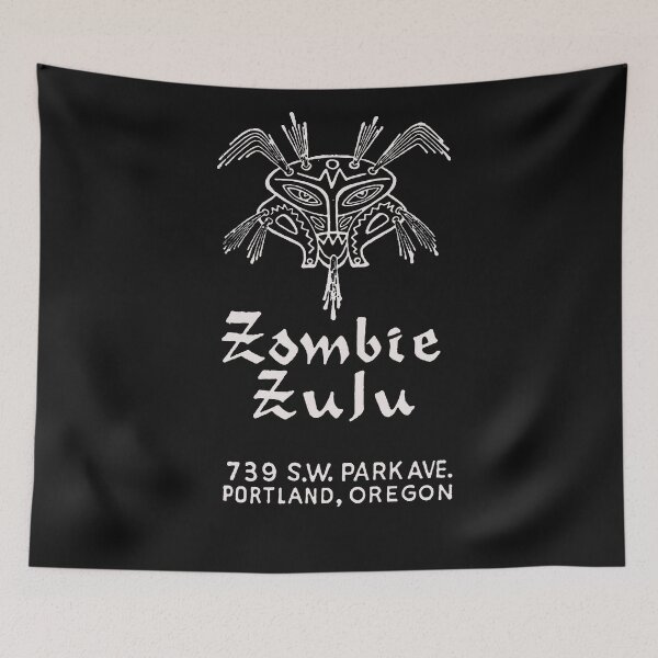 Item preview, Vintage Zombie Zulu - Portland, Oregon designed and sold by QuayTradingCo.