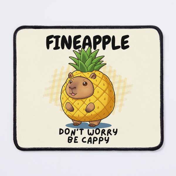 Item preview, Fineapple - Don't Worry Be Cappy designed and sold by The magic Yellow bus.