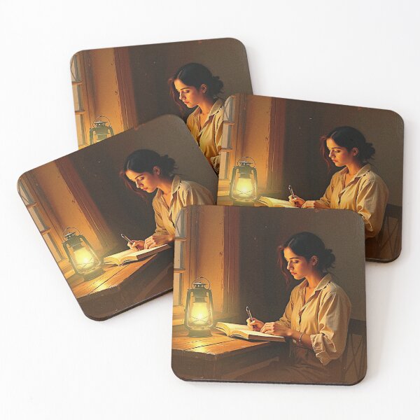 Item preview, Golden Hours: A Study by Candlelight designed and sold by Sanctum Icons.