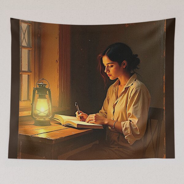 Item preview, Golden Hours: A Study by Candlelight designed and sold by Sanctum Icons.