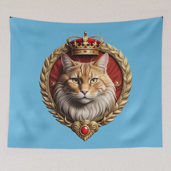 Item preview, CAT KING (#65B7DD) designed and sold by Marlon Oseguera.