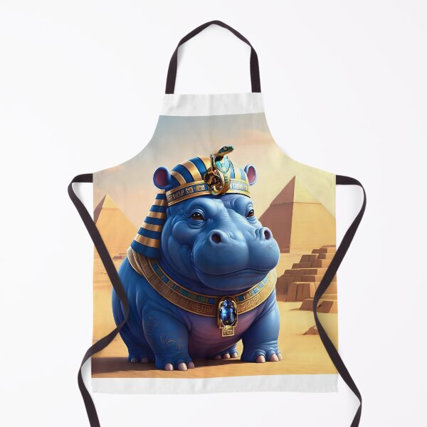 Item preview, hippopotamus goddess Taweret designed and sold by TuyaArts.