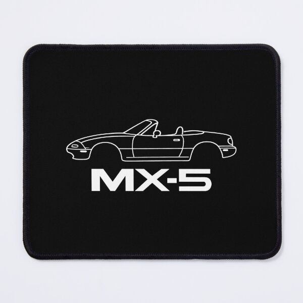 Item preview, NA Miata MX-5 Line Art – Minimalist Mazda Roadster Design for Car Enthusiasts designed and sold by TheArtOfCar.