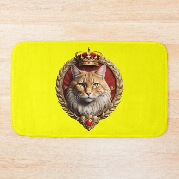 Item preview, CAT KING (#FFFF00) designed and sold by Marlon Oseguera.