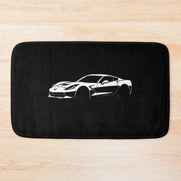 Item preview, C7 Corvette Stingray Silhouette – Minimalist American Supercar Art designed and sold by TheArtOfCar.