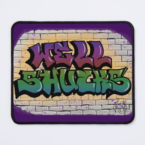 Item preview, Well Shucks Dark Graffitti designed and sold by Kits-Creations.
