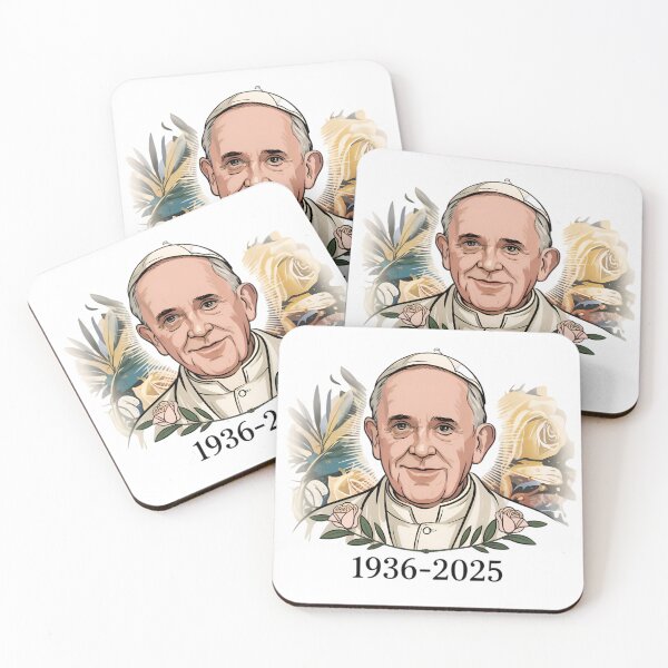 Artikelvorschau, Papa Francesco und Rosen 1936–2025 – Gedenkkunst entworfen und verkauft von JurenArt.