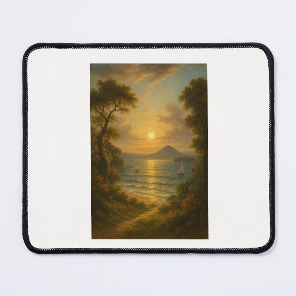 Item preview, Bay of Plenty Mountain and Coast Sunset New Zealand Landscape designed and sold by Places On Earth.