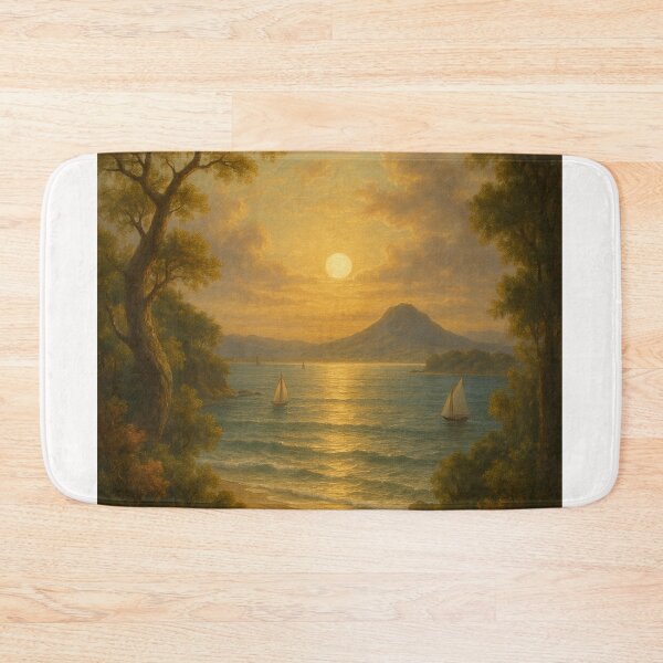 Item preview, Bay of Plenty Mountain and Coast Sunset New Zealand Landscape designed and sold by Places On Earth.
