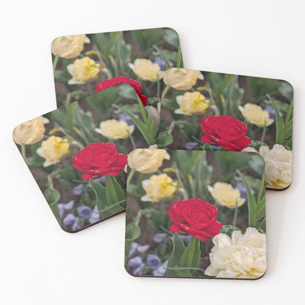 Item preview, Tulips: a pop of red designed and sold by Amy Farley.