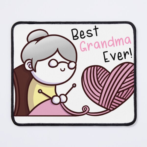 Item preview, Cozy Grandma Knitting Love designed and sold by SunStarDesigns.