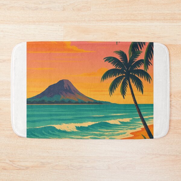Item preview, Papamoa Beach Sunset View with Mount Maunganui Bay of Plenty New Zealand designed and sold by Places On Earth.