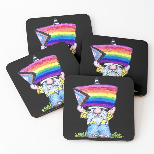 Item preview, Pride Flag Gnome designed and sold by SarahCD13.