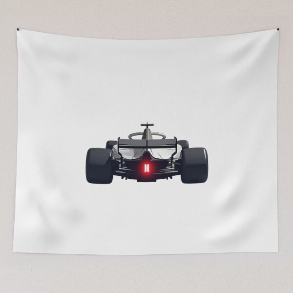 Item preview, Minimalist Rear View Formula 1 designed and sold by Pit Stop Prints.