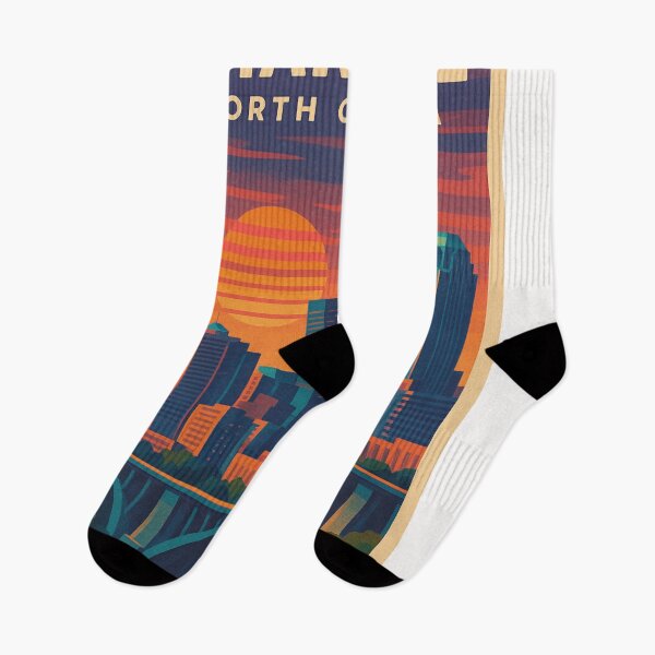 Item preview, Charlotte North Carolina Downtown Skyline with Sunset and Urban Architecture designed and sold by Places On Earth.