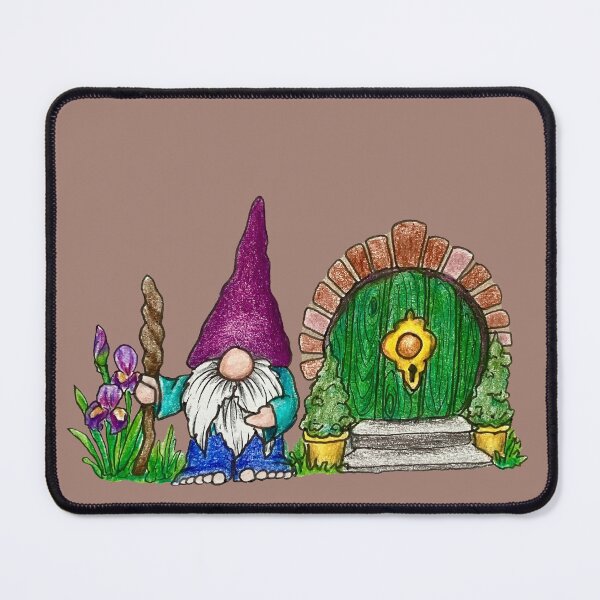 Item preview, Gnome in front of  door designed and sold by SarahCD13.