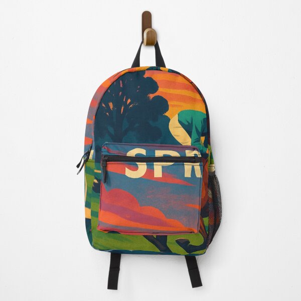 Item preview, Saratoga Springs New York Horse Racing Sunset Scene with Jockey designed and sold by Places On Earth.