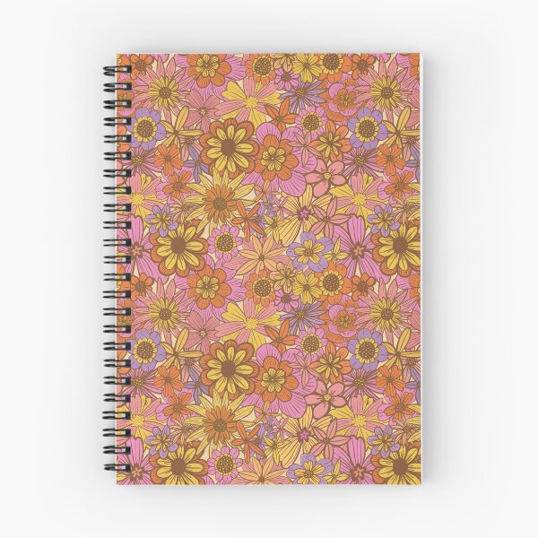 Artikelvorschau, Retro-Groovy-Blumen entworfen und verkauft von Stephanie McRae.
