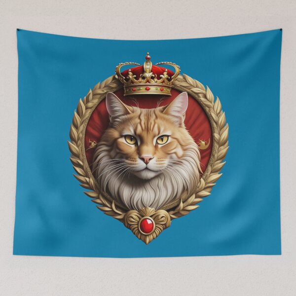 Item preview, CAT KING (#027CAD) designed and sold by Marlon Oseguera.