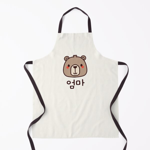 Item preview, Korean Mama Bear - 엄마 - Cute Gift for Korean Moms designed and sold by patternjp.