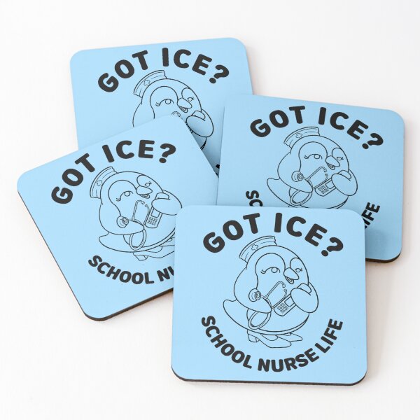 Item preview, Got Ice? School Nurse Life designed and sold by Kate Miller Illustrator.