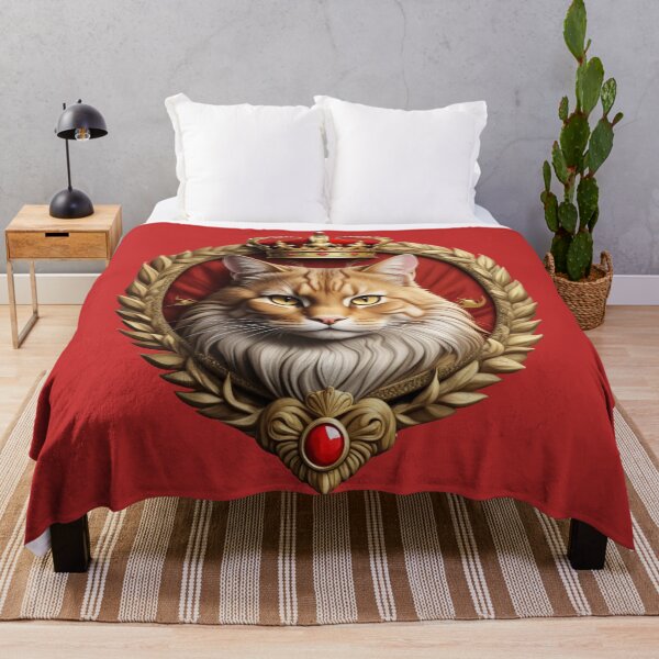 Item preview, CAT KING (#C42A2A) designed and sold by Marlon Oseguera.