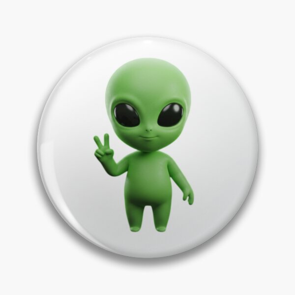 Item preview, Cute Little Green Alien designed and sold by TrendNest Designs USA.