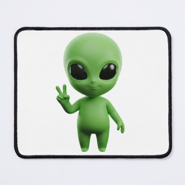 Item preview, Cute Little Green Alien designed and sold by JonnTerr.