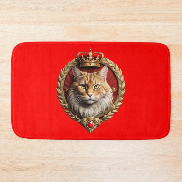 Item preview, CAT KING (#FF0000) designed and sold by Marlon Oseguera.