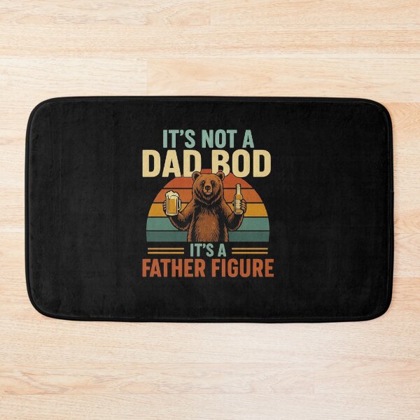 Item preview, It s Not A Dad Bod It s A Father Figure Funny Fathers Day designed and sold by facegm.