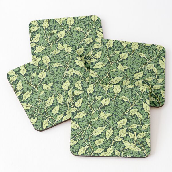 Item preview, Illustration of dark and light green leaves. designed and sold by claireseyeview.