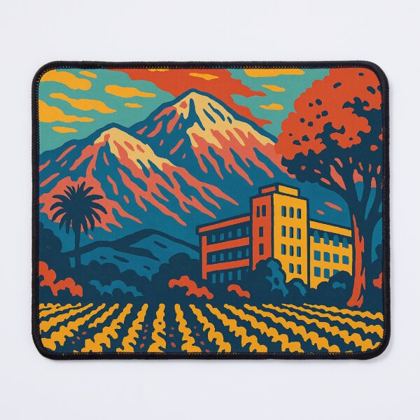 Item preview, Colorful Retro Pop Art of Mendoza | Vibrant Mendoza Cityscape | Nostalgic Argentina Travel Art | Vintage-Inspired Mendoza Artwork | Bold and Bright Retro Travel Aesthetic designed and sold by PaintedPixels01.