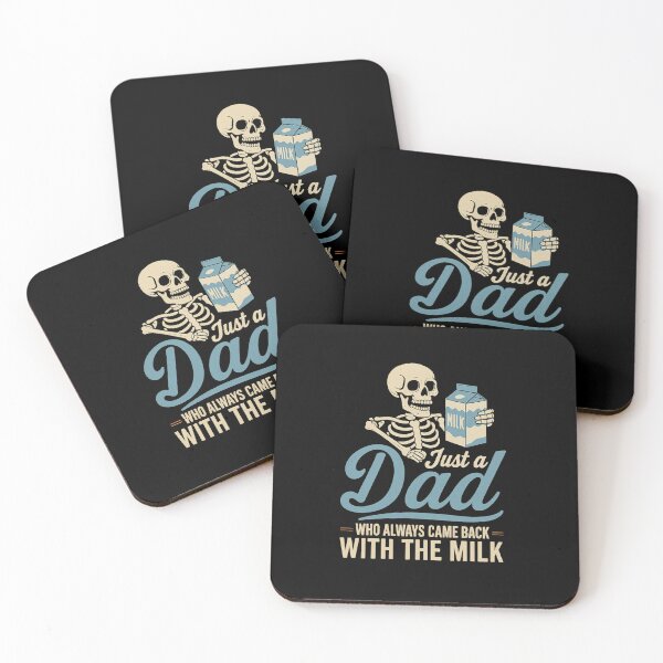 Item preview, Just a Dad who Always Came Back with The Milk designed and sold by facegm.