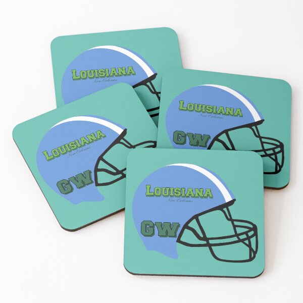 Item preview, New Orleans Louisiana Football Helmet  designed and sold by Lartheviking.