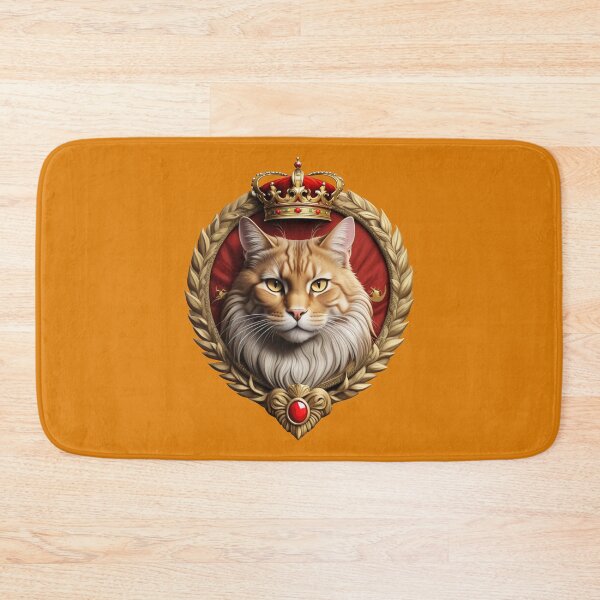Item preview, CAT KING (#DE7D08) designed and sold by Marlon Oseguera.