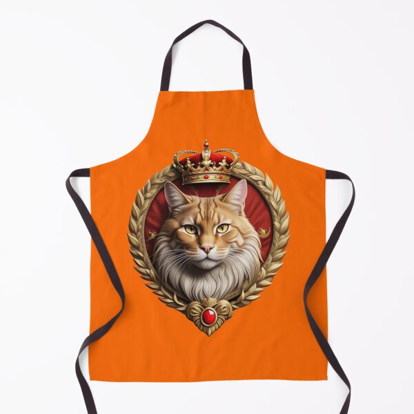 Item preview, CAT KING (#FF6600) designed and sold by Marlon Oseguera.