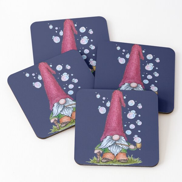 Item preview, Gnome blowing bubbles designed and sold by SarahCD13.