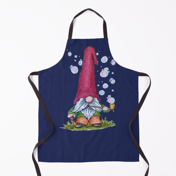 Item preview, Gnome blowing bubbles designed and sold by SarahCD13.