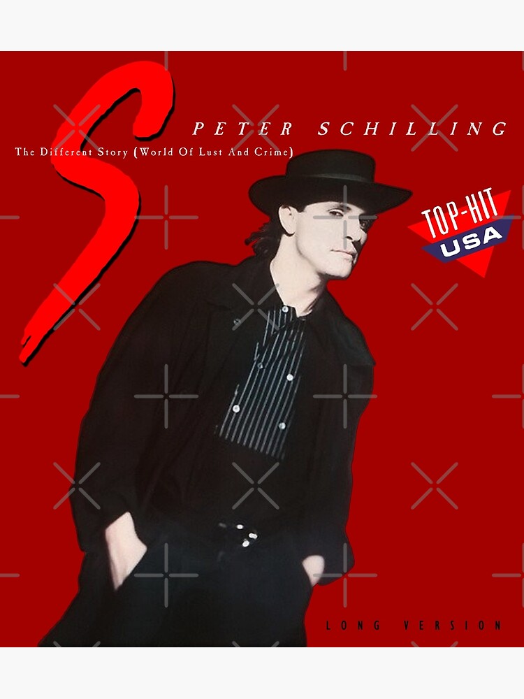 Peter Schilling The Different Story Postcard By Throwbackmotors Redbubble
