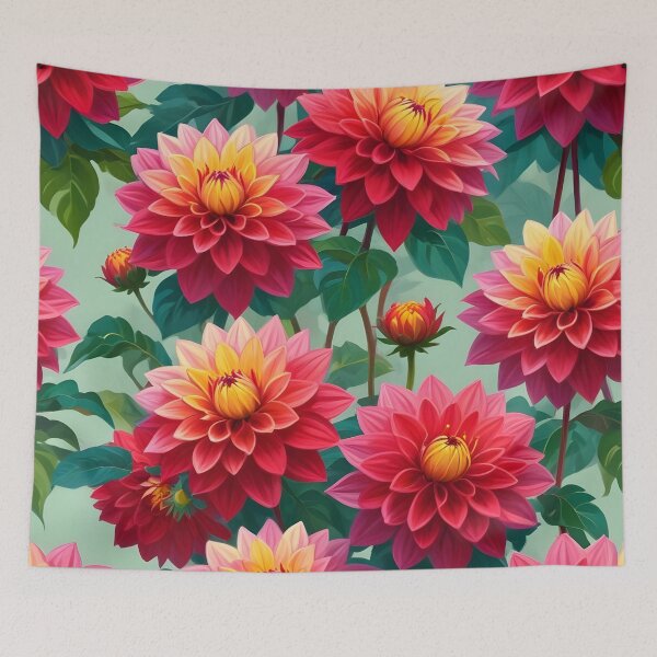 Item preview, Dahlia Galore designed and sold by GreenTepee.