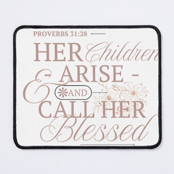 Item preview, Mom Bible Verse, Mother's Day, Blessed  designed and sold by CulturalCurios.