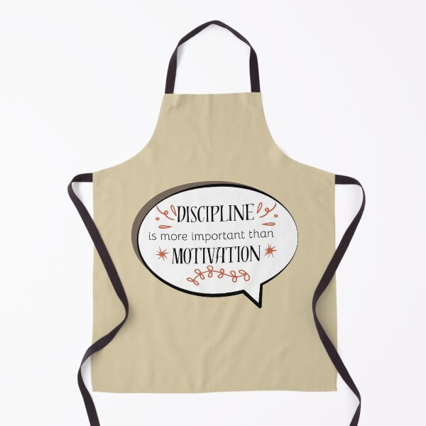 Item preview, Discipline Is More Important Than Motivation quote designed and sold by AngArtninovy.